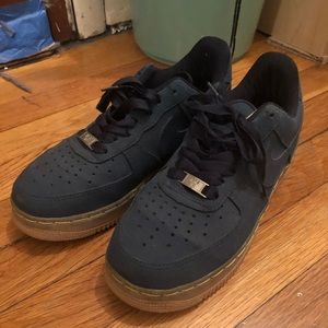 Blue nike airforce 1